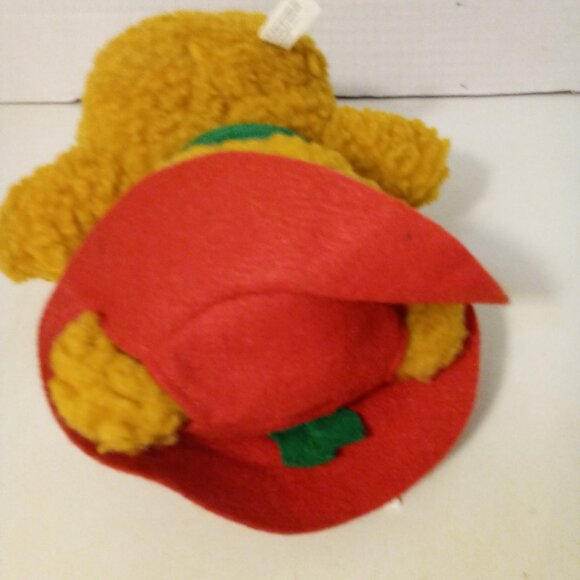 Vintage 1987 Muppet Babies Fozzie Bear Christmas Plush 9" - Picture 7 of 10